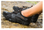 Quick Dry Men Sneakers Slip On Upstream Shoes Water Hiking Beach Surfing Shoes Sandals Barefoot Beach Sneakers Swim Boating Fishing Yoga Gym