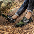 Quick Dry Men Sneakers Slip On Upstream Shoes Water Hiking Beach Surfing Shoes Sandals Barefoot Beach Sneakers Swim Boating Fishing Yoga Gym