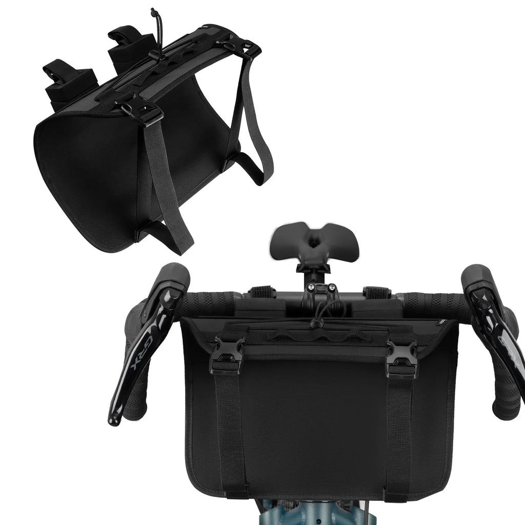 Adjustable Handlebar Cradle Bike Bag Carrier for Bikepacking