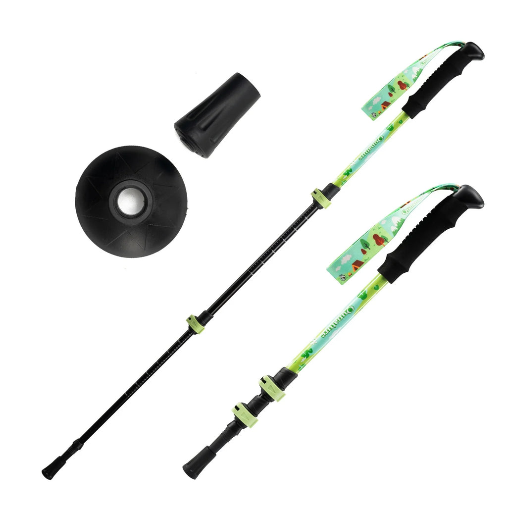 Kids Aluminum Trekking Pole with Adjustable Height
