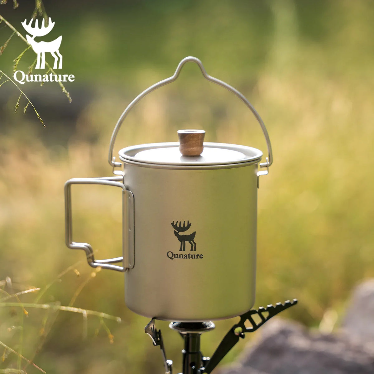 Ultralight Titanium Camping Mug 750 ml