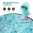 Ski Head Cover with Adjustable Ventilation and Detachable Liner for Winter Sports