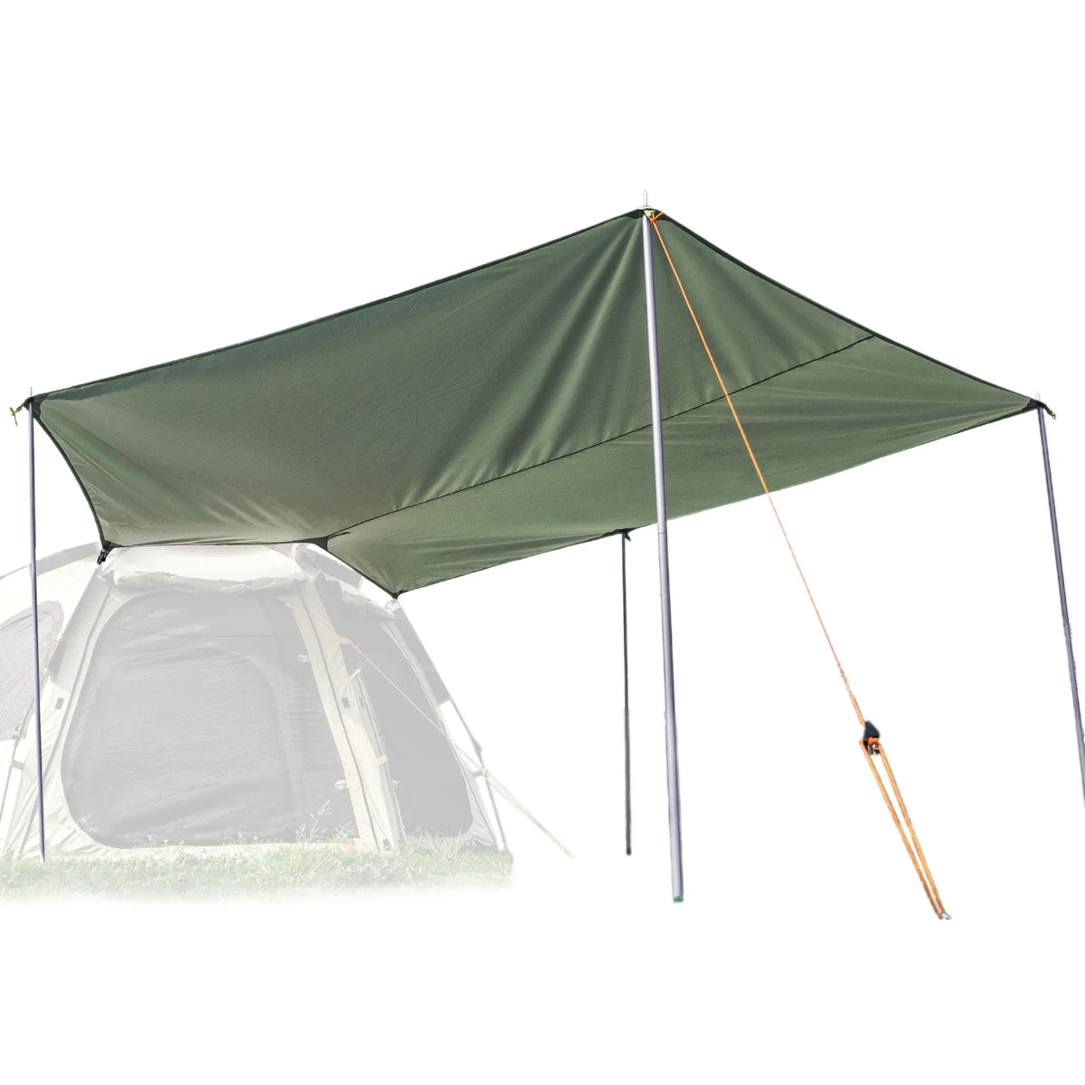 Quick Setup Hexagonal Tent UPF50+ Waterproof Lightweight