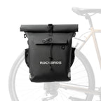 2-in-1 Bicycle Rear Rack Bag Backpack - 18L
