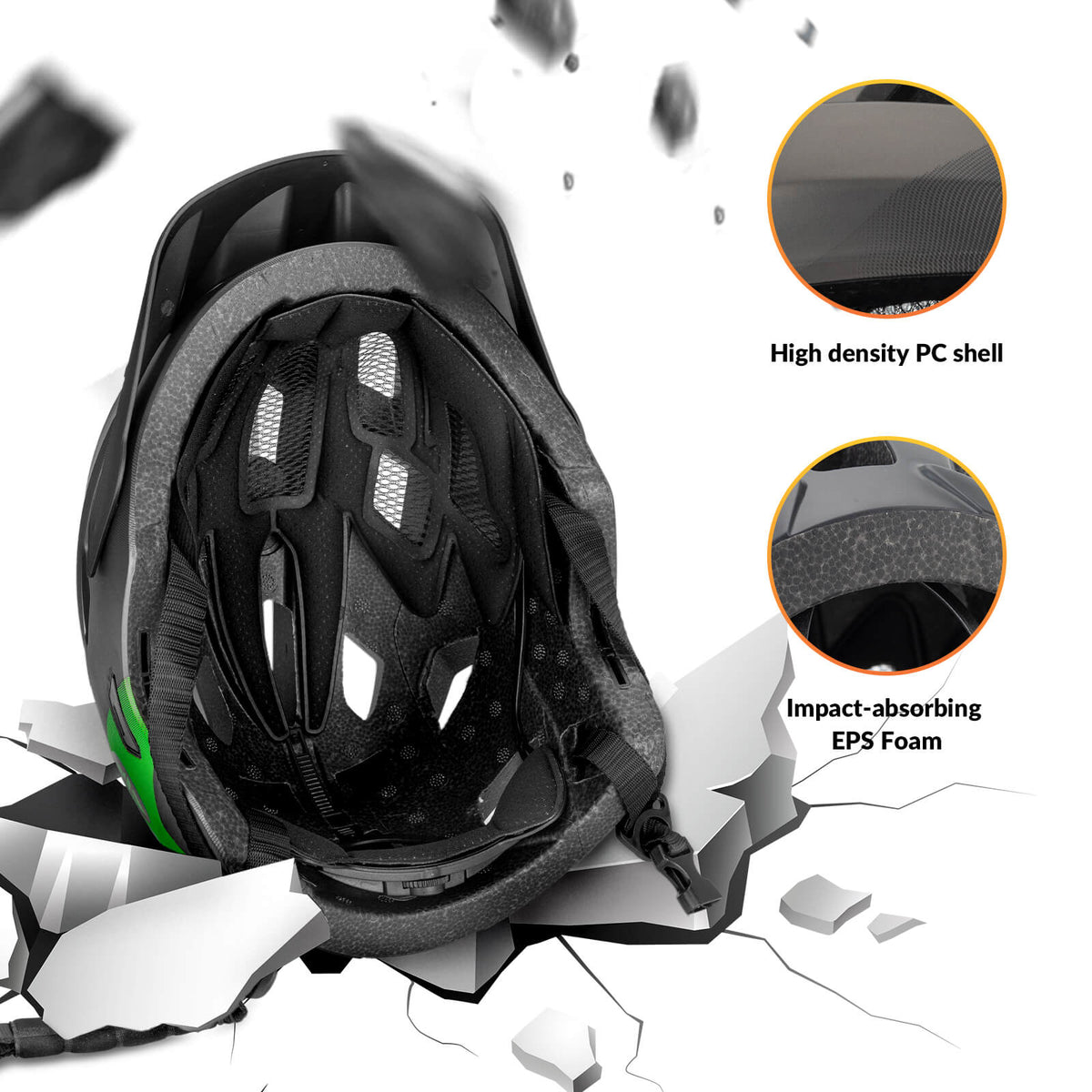 TS-61 Kids Full-Face Bike Helmet