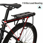 Seatpost Mounted Bike Rear Rack with Bolt-On Mount