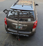 Lolo Racks 4 bike rack for 2" inch hitch with standard pull pin tilting